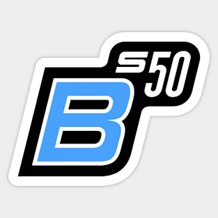 S50 B logo (v2) Sticker